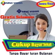 Parabola indovision/mnc vision gratis tanpa iuran bulanan