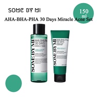 [SOME BY MI]AHA/BHA/PHA 30Days Miracle Acne Toner/Acne Cleanser Clear Foam facial wash[exfoliating,A
