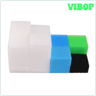 VIBOP Value Pack of Aquarium Foam Filter Pad for Juwel Compact / Bioflow 3.0 / M (2x Fine, 2x Coarse, 2x Nitrate, 2x Carbon, 50x Poly) ABEPV