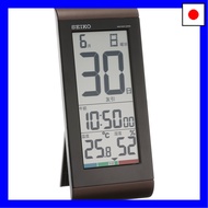Seiko Clock SQ431B, a digital radio-controlled table clock, alarm clock, and wall clock with a daily