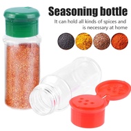 5Pc 100ML Plastic Salt Pepper Seasoning Jar BBQ Condiment Vinegar Bottling Outdoor Camping Picnic Sp