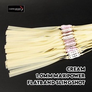 FLATBAND SLINGSHOT KARET KETAPEL TEBAL 1MM PREMIUM RUBBERBAND