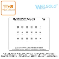 WELSOLO VS09 IC MOLD FOR QUALCOMM PM POWER SUPPLY UNIVERSAL STEEL STANCIL ORIGINAL-76992