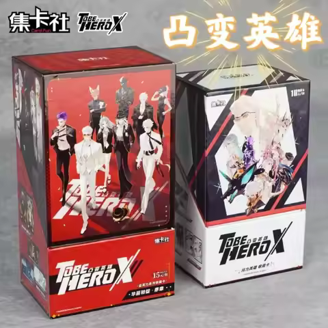 Genuine Jikashe Bilibili To Be Hero X What Is Hero Collectible Cards Acrylic Decor Anime Collection 