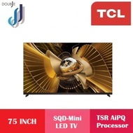 TCL 75" X11L SQD-Mini LED TV 4K UHD Google TV 75X11L