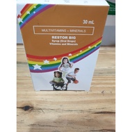 Restor Big Multivitamins+ Minerals (oral drops) 30ml , 243pesos