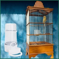 Bird Water Feeder Dispenser Bird Seed Container Automatic Bird Water Feeders For Cages Bird Drinking