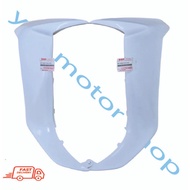 SUZUKI RGX 120 RGX120  LEGSHIELD PP WHITE LEG SHIELD KIRI KANAN SATU SET 100% ORIGINAL 48112M21DA0-0