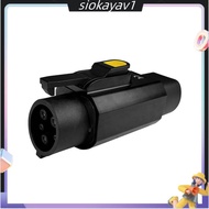 Type 2 to Type 1/J1772 EV Adapter, 32A for Electric Vehicle Charging Cable Connector for Electric Ca