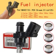 Motorcycle Throttle Body (6 Holes 8 Holes 10 Holes 75cc-  275cc) Fuel Injector Nozzle For Wave110i W