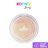 ODBO Vivid Baked Highlighter 7.5g OD106 Fine And Light Highlighter.