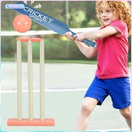 [ukgjmkcl] Kids Cricket Set Indoor Play Hand Eye Coordination Beach Cricket Garden Cricket Set for Y
