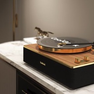 CoolGeek 經典黑一體式膠唱盤(胡桃木色 / 碳素黑 )