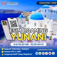 eSIM Yunani 3/5/10/20 GB Data | 15/30 Hari | eSIM Roaming | eSIM Greece