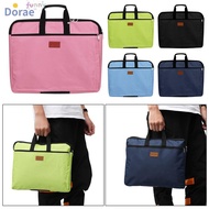 DORAESE File Folder Canvas Business Documents Big Capacity Durable Waterproof Handbag