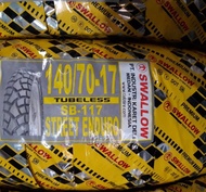 Ban Tubeless Swallow 140/70-17 Ring 17 Semi Trail Street Enduro series