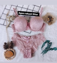 CD BRA SET bh + Bra BRUKAT Bra Set dan Celana Dalam Premium Quality BRA VIRAL DAN TELARIS