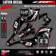 Decal STICKER CRF 150 L DOFF GLOSSY FULL BODY - STICKER CRF ONE ONE NINE