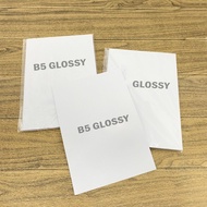 GLOSSY PAPER B5 100Gsm (CONTENTS 100 LBR)