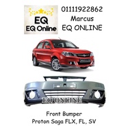 Proton Saga FLX, FL, SV 2011 Front Bumper PP Plastic Malaysia (BUMPER DEPAN)