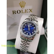 Stock baru【Datejust】 Rolex Jam tangan perempuan original 100% Automatik /Automatic women's Watch 32m