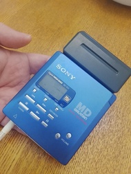 Sony MZ-R55 藍色 MD Walkman 隨身聽