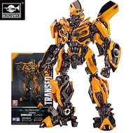 9Cm Trumpeter Transformers Assembly Model Bumblebee Collectible Robot Kits Models Best Ks Gift Desktop Ornaments