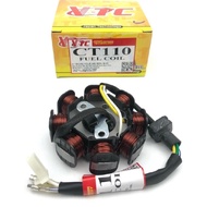 VTC FUEL COIL ASSY MODENAS CT110 MAGNET COIL COMPLATE SET CT110 KOIL DALAM MAGNET VTC ELECTRONIC EXP