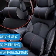 K-Y/ Automotive Headrest Lumbar Support Pillow Suit Neck Pillow Memory Foam Headrest Neck Pillow Pillow Car Vehicle Pill