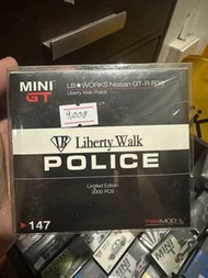 Mini GT LB Works Nissan GT-R R35 Liberty Walk Police
