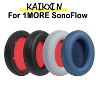 KAIKXIN 1Pair Ear Cushion, Protein Leather Replacement Ear Pads,  Soft Foam Sponge Headset Earmuff f