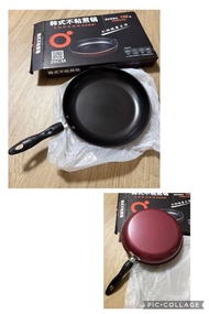 全新 平底鑊 一隻 $30 Size:26cm 電爐，電磁爐，紅外綫爐適用