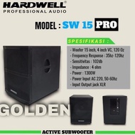 Termurah Subwoofer Aktif Hardwell SW 15 PRO Original 15 inch Sub