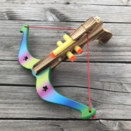 Crossbow, soft mail, toy, killing bomb, wooden injury sucker, arrow and bamboo, children's props, shooting and ejection system