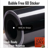 5D 6D HIGH GLOSS QUALITY CARBON FIBER STICKER FILM WRAP