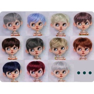 Blythe Small Cloth Wig Boy Short Hair Doll Accessories