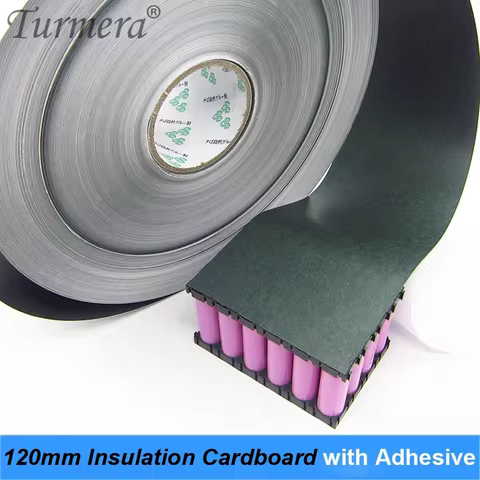 1m 120mm 18650 Battery Insulation Gasket Paper Li-ion Cell Insulating Patch Pads 0.2mm Thickness
