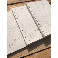 planner book 2026 planner 2026 Timeline Procrastination Refill Planner