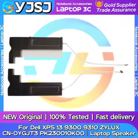 New Original Laptop Notebook Speaker For Dell XPS 13 9300 9310 ZYLUX built-in left and right speaker
