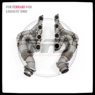 HMD Exhaust System High Flow Performance Headers for Ferrari F430 4.3L Manifold With Heat Shield