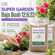 1KG Baja NPK Green 12:6:22 Baja Kesuburan, Pembesaran dan Pertumbuhan / Baja Sayur /Baja Rumput / Fe