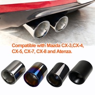 Suitable for 20-25 Mazda Subaru CX5CX4CX3CX8CX6 Modified Car Exhaust Pipe Tail Throat