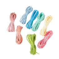 Korean Double-Sided Suede Rope Suede Rope Decoration One Roll 4d5m Packaging Braided Rope 3mm Suede
