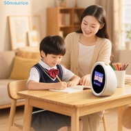 MAURICE N2 Smart Alarm Clock, AI Dialogue Oral Practice AI Speaker, Educational Robo Self-discipline