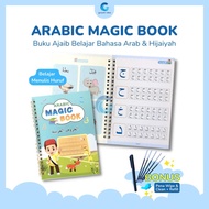 ✔ Buku Ajaib Magic Book Hijaiyah Wipe &amp; Cn Belajar Arabic 👌