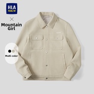 HLA | New Knit Collar Casual Jacket
