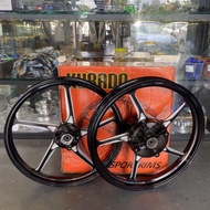 KURADO SPORT RIM FG511 RS150 RS 150 V1 V2 COMBO RIM SET RS150 > BLACK , ORANGE , BLUE