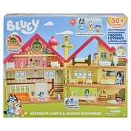 Bluey House Playset for Kids, XL Ultimate Interactive Lights and Sounds Playhouse Toys, Includes Dan