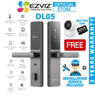 Ezviz DL05 Smart Home Security Fingerprint Door Handle Lock Smart Fingerprint Lock Keyless Doorlock