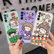SOFTCASE MACARON OPPO RENO 6 4G 5F 5 4 A54 A52 A16 A15 A74 A95 A5 2020 A53 A1K F11 F7 F9 (UV06)